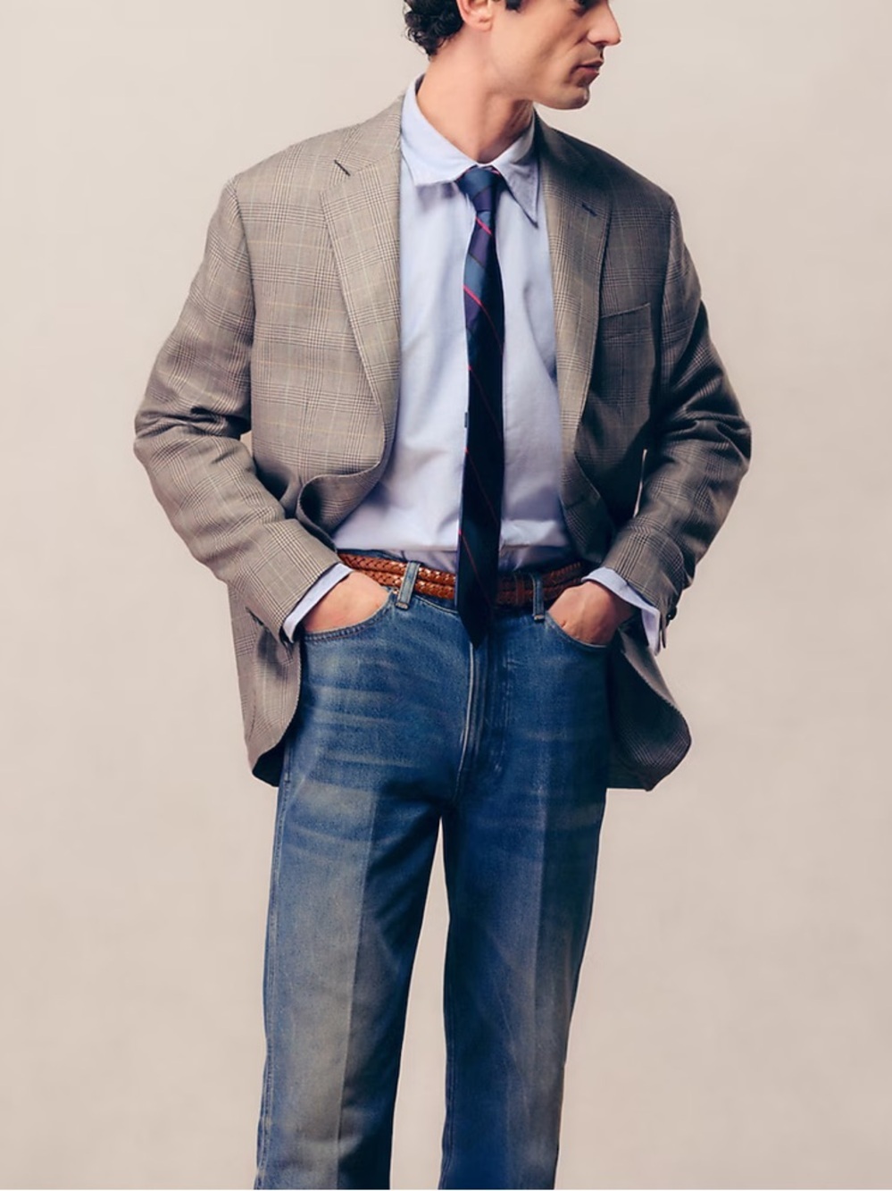 J crew Blazer in English wool-linen blend - Picture 4 of 5